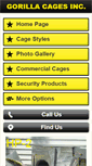 Mobile Screenshot of gorilla-cage.com